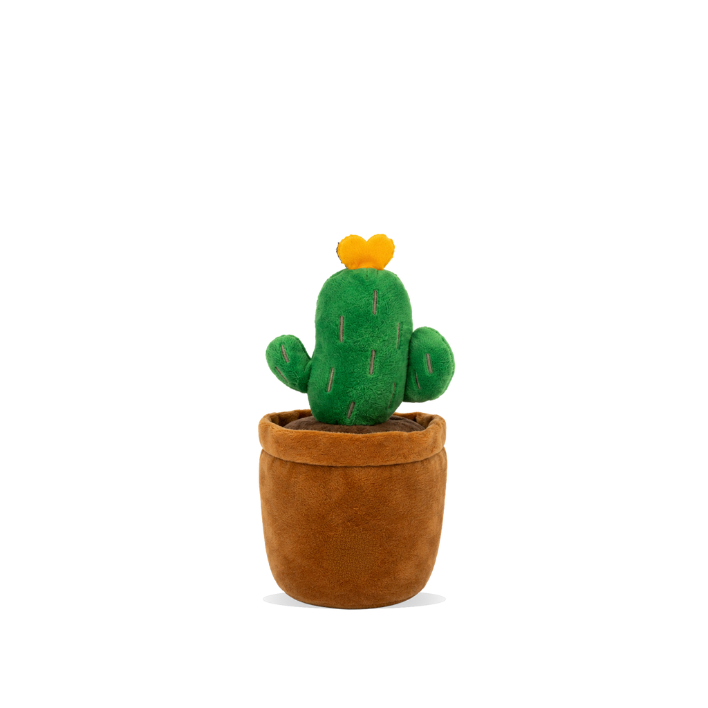 Cactus Squeaky Plush Dog Toy