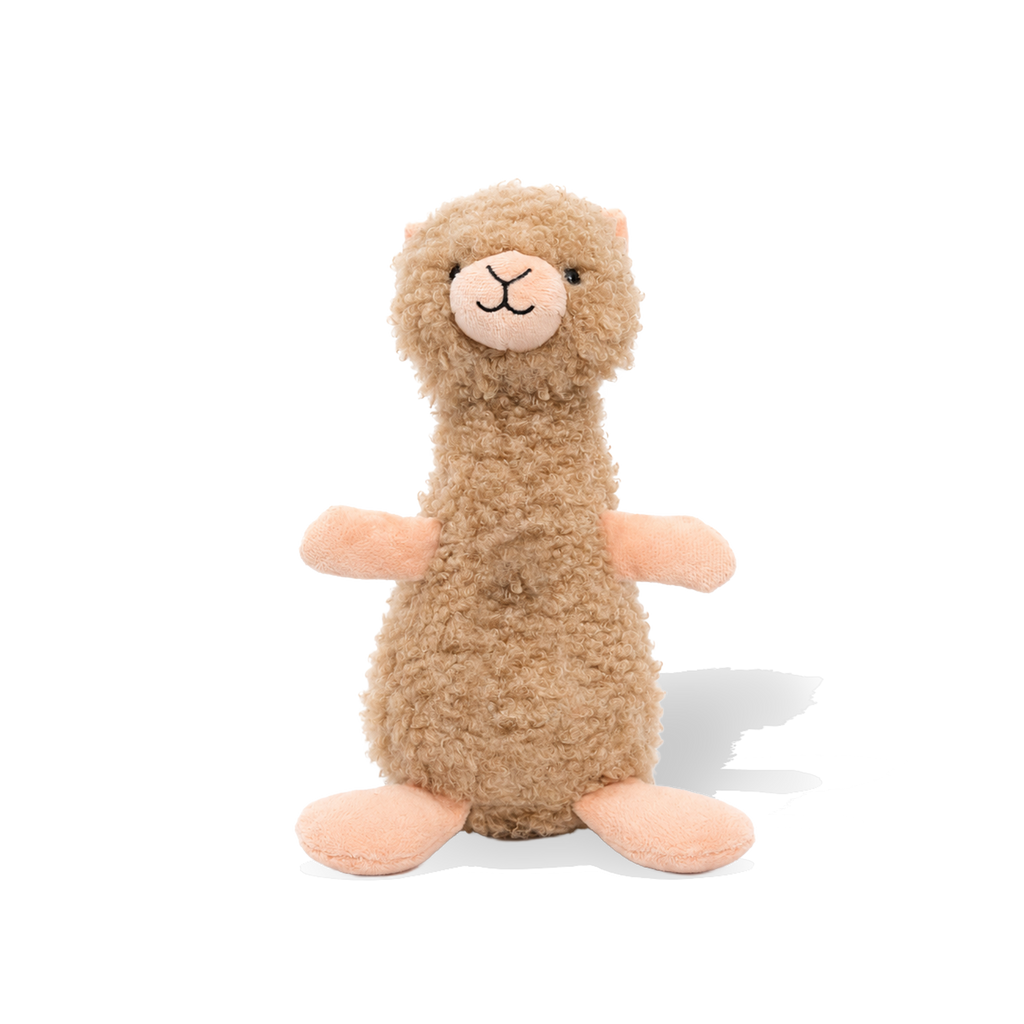 Alpaca Squeaky Plush Dog Toy