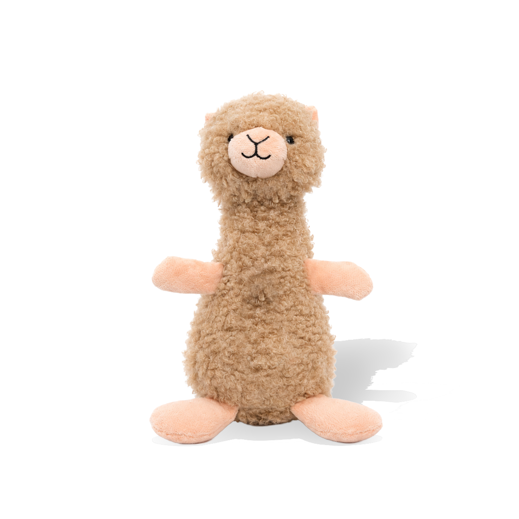 Alpaca Squeaky Plush Dog Toy