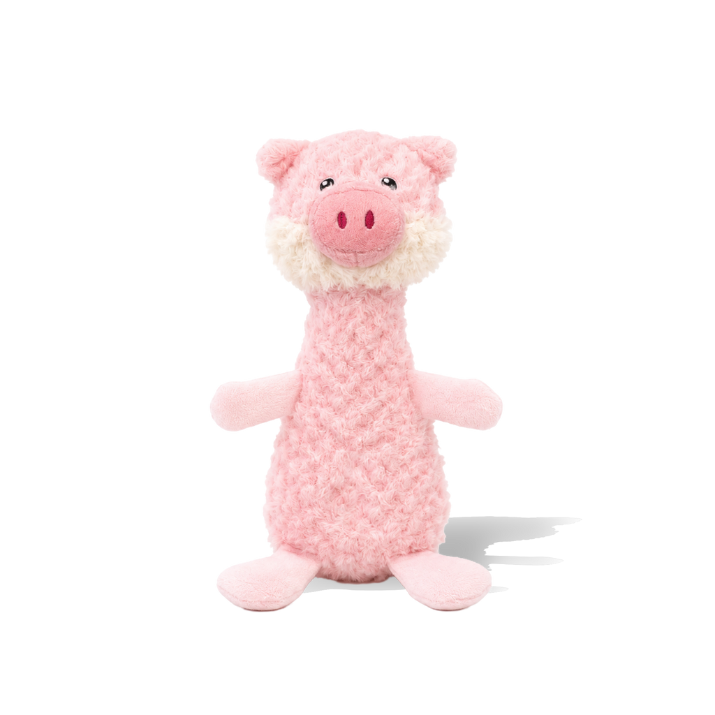 Pig Squeaky Plush Dog Toy