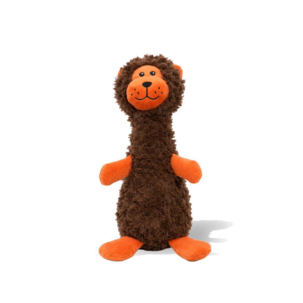 Lion Squeaky Plush Dog Toy
